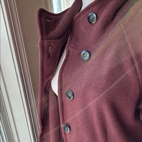 REI Maroon Button-Up Jacket - Picture 4 of 9